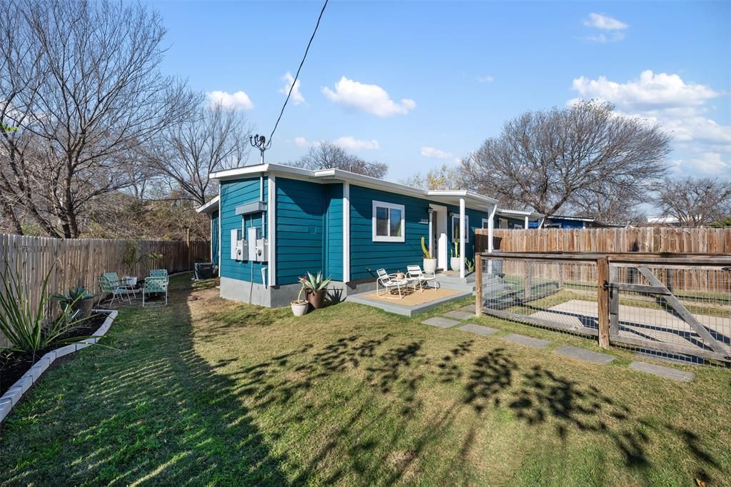 Updated East Austin home with fenced yard and mature trees